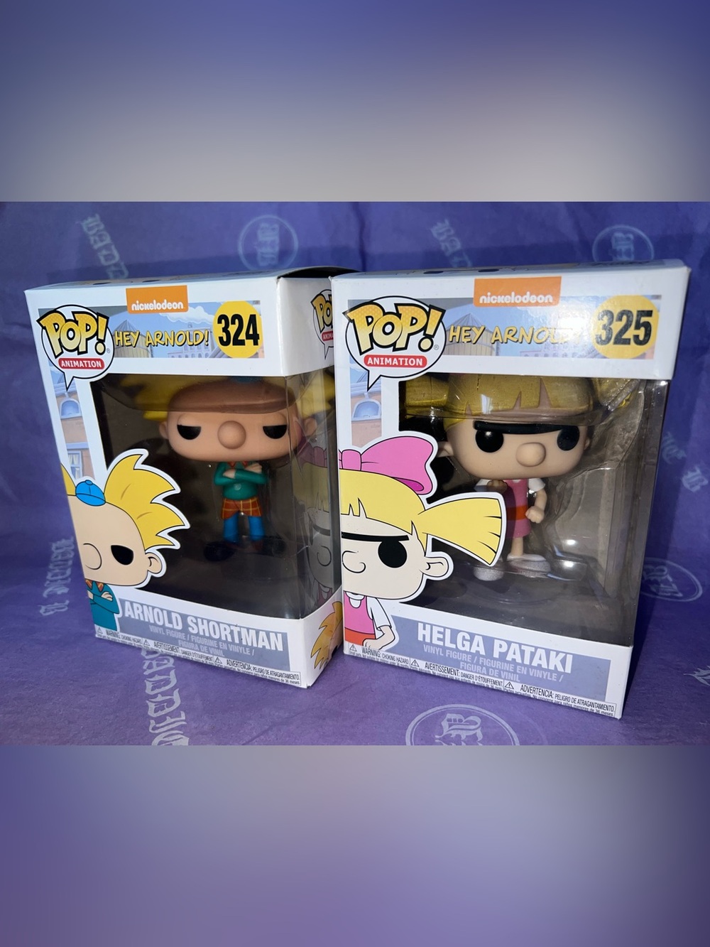 Funko Pop! Hey Arnold Nickelodeon 
#324 & #325